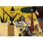 Žemės dirbimo laukai Joan Miro 1000d. Žemės dirbimo laukai Joan Miro 1000d.